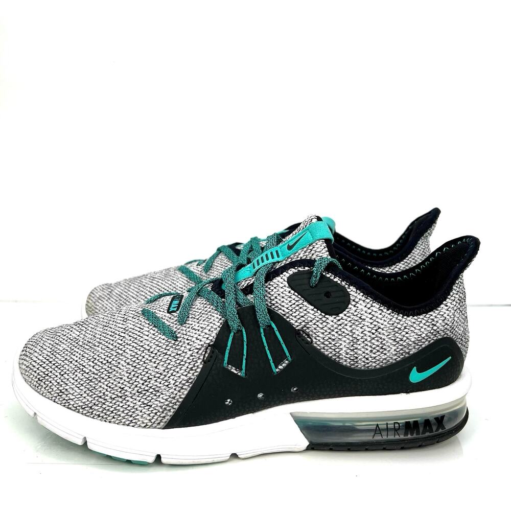 Nike Sequent 3 White Hyper Jade women’s sneakers shoes